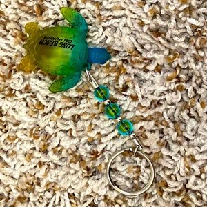 Small key chained turtle